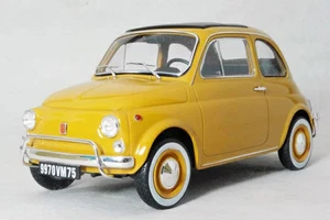 NOREV 1/18 Fiat 500 L 1968 Positano Yellow Diecast Model - Picture 1 of 3
