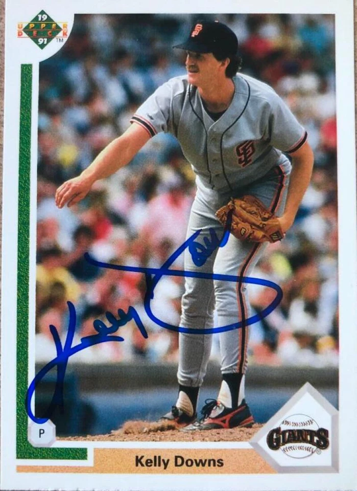 Kelly Downs Autographed 1991 Upper Deck #441 - Image 1 of 1