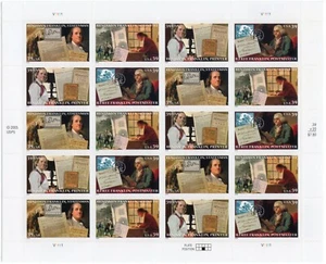 Scott #4024a (4021-24) Ben Franklin Sheet of 20 Stamps - MNH - Picture 1 of 2