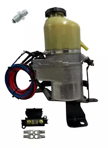 Holden Astra Electric Power Steering Pump Inc -6AN Fitting & 80 amp Wiring Kit - Picture 1 of 3