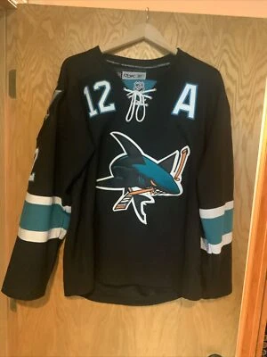 Camiseta de hóquei Patrick Marleau Reebok NHL #9900 - Imagem 1 de 4