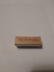 Embossing Arts Mounted Rubber Stamp #1031-A To Cheer You - Picture 1 of 4