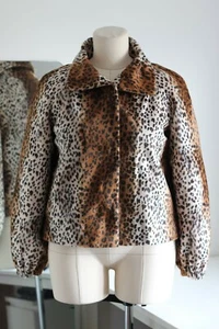 Leppard print Jacket, Design, handmade size 10 Brand new - Picture 1 of 12