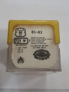 Balance complete FHF 8¾-63 63-2 63-3 bilanciere completo 721 NOS