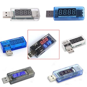 USB Volt Current Voltage Doctor Charger Capacity Tester Meter Power Bank - Zdjęcie 1 z 33