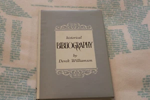 Historical Bibliography by Derek Williamson Archon Books 1976 NEW hardcover - Picture 1 of 4
