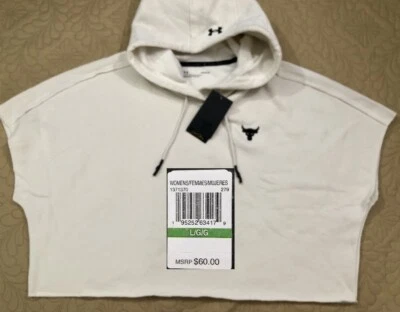 NUEVO..SUDADERA CON CAPUCHA MUJER GRAN PROJECT ROCK UNDER ARMOUR POLAR SS Foto 1 de 4