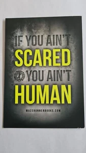 Lobby Card Maze Runner 'If you aint scared'. - Picture 1 of 2