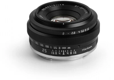 TTArtisan 25mm f2 Fuji X-Mount | Objetivos TTArtisan para Fujifilm X