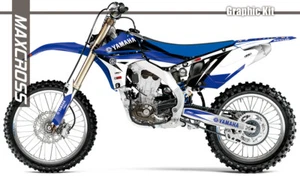 YAMAHA YZ450F 2010 - 2013 MAXCROSS GRAPHICS KIT DECALS STICKERS FULL MSPFX1 - Picture 1 of 2
