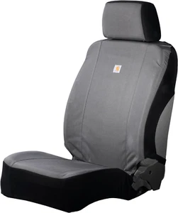 Universal Nylon Duck Canvas Fitted Bucket Seat Covers, Durable Seat Protection w - Picture 1 of 6