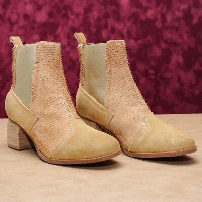 Botines Antelope Mujer Noralie Stone Cuero Dorado Metálico 9-9.5US EUR40 Foto 1 de 4