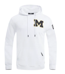 University of Michigan Pro Standard Small White Hoodie - New w/Tags - Picture 1 of 7