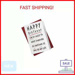 Karto - Funny Birthday Card for Him Her, Large 5.5 x 8.5 Happy Birthday Card for - Picture 1 of 2