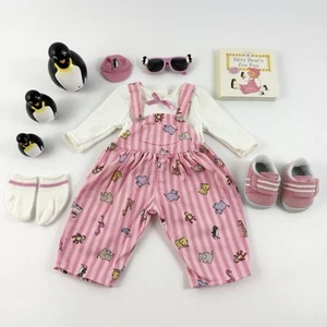 American Girl Doll Bitty Baby 2000 Wild Things Set Overalls Top Sunglasses - Picture 1 of 20