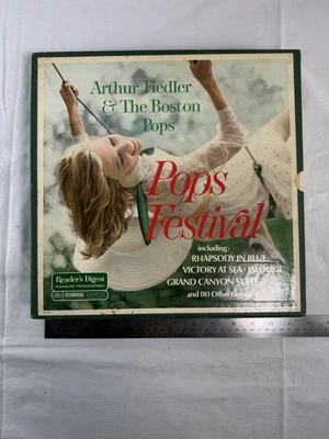 Arthur Fiedler & The Boston Pops Festival 1967 10 LP Box Set Readers Digest  - Image 1 of 4