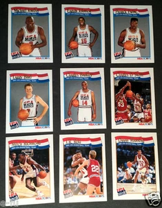1992 Hoops USA Basketball Dream Team 34 Card Set Michael Jordan Magic Bird Ewing - Picture 1 of 7
