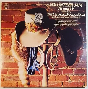VOLUNTEER JAM III AND IV –CHARLIE DANIELS BAND 2LP VINYL VG+ / EX EPIC 1978 - Picture 1 of 5