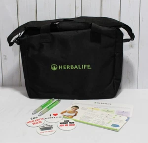 Messenger Satchel Tote Bag Shoulder & Hand Straps - Black Embroidered Logo - Picture 1 of 10