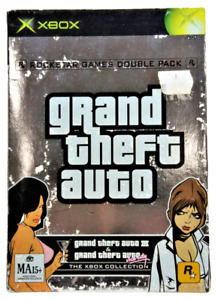 Grand Theft Auto Double Pack XBOX Original PAL *Complete* 