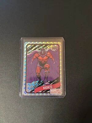Marvel Annual 21/22 Magneto B10 Backscatters | Sticker Card | Upper Deck - Bild 1 von 2