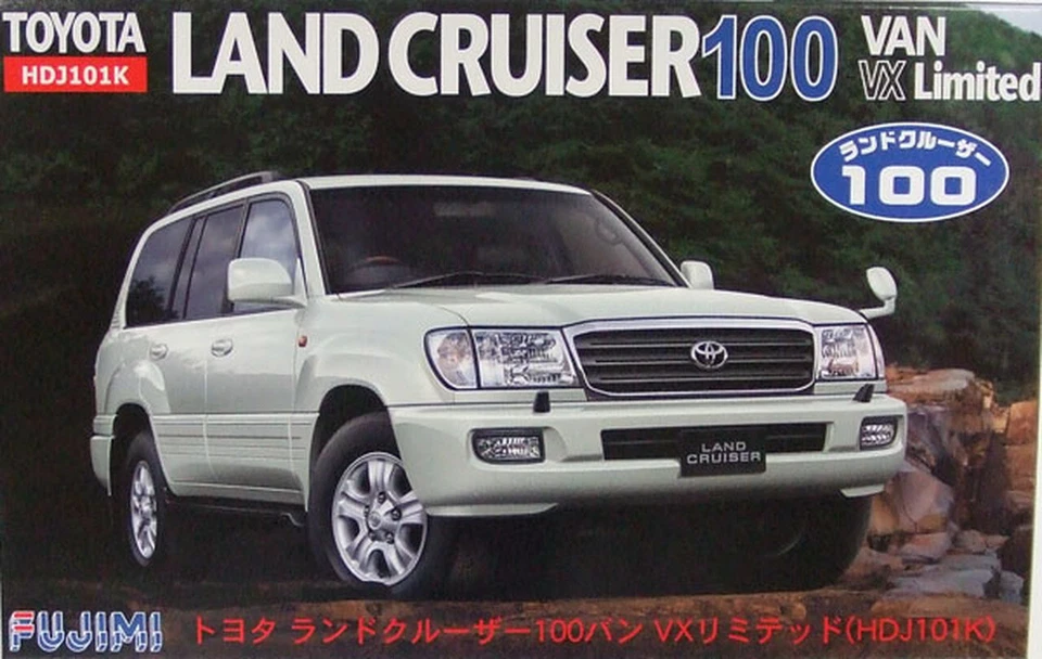 Fujimi 1/24 Toyota LANDCRUISER 100 VAN VX Limited Plastic Model Kit - Image 1 of 1