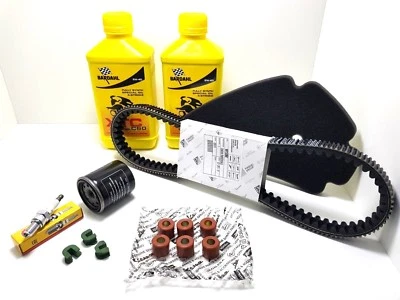 BARDAHL XTC C60 kit tagliando bardahl piaggio beverly 300 TOURER cinghia RULLI originale 2009