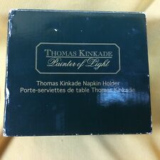 Thomas Kinkade Napkin Holder - Open Box - "Seaside Hideaway"