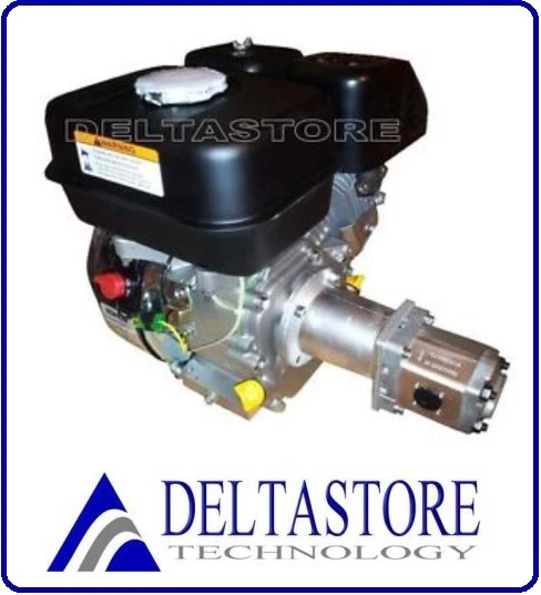 BENZINMOTOR KOHLER 6,5HP Hydrauliksatz komplett mit Pumpe und Flansch - ANGEBOT