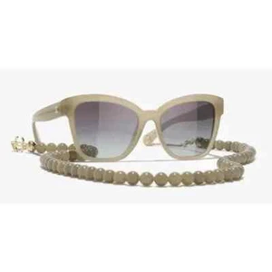 CHANEL | NEW | 5487 | 5487 1719S6 | TAUPE | GRAY GRADIENT | NON POLARIZED - Picture 1 of 1