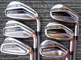 Golf Iron Set Cobra KING F7 ONE LENGTH Fujikura SPEEDER (S) 6pcs 5-P JAPAN - Image 1 of 4