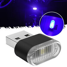 Blaues LED USB Stick Auto Nachtlicht Atmosphärenlicht Licht Leuchte Beleuchtung