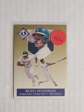 1991 Fleer Ultra Insert #5 Rickey Henderson Oakland Athletics A's