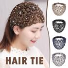 2024 Women's Floral Lace Headwrap, PearlEncrusted Floral LaceHeadband J2S5