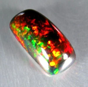 4.41Ct Natural Ethiopian Black Opal - Picture 1 of 2