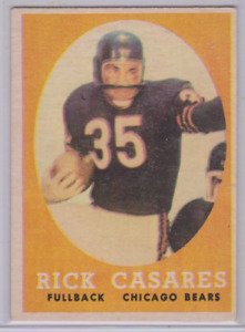 1958 TOPPS RICK CASARES - CARD # 53 VG+/EX