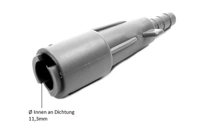 NAUTIKA Motoranschluss Buchse Motor Mercury Außenbordmotor Benzinanschluss Boot Adapter