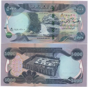 Iraq - 5000 Dinars 2023 UNC Lemberg-Zp - Picture 1 of 1