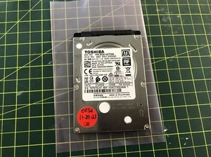 TOSHIBA 500Gb 2.5" HARD DRIVE MQ01ACF050 AAD AA31/AV004D C7F2G 7200rpm - Afbeelding 1 van 1