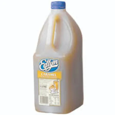CARAMEL EDLYN FLAVOUR TOPPING SYRUP 3L Bottle Thick Shake Milkshakes /Sundaes • 25.99$