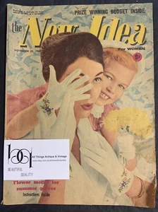 Vintage New Idea Magazines 1960s Paperback November 1960 Good Recipes Cross Word - Picture 1 of 6