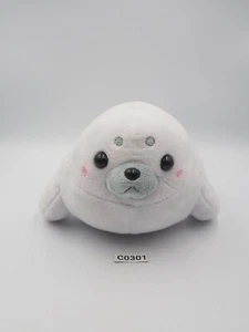 White Seal Amuse Pocket Zoo C0301 Plush 7" Stuffed Toy Doll Japan - Picture 1 of 9
