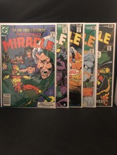 MISTER MIRACLE COMIC LOT #’s 19 22 23 24 25 DC