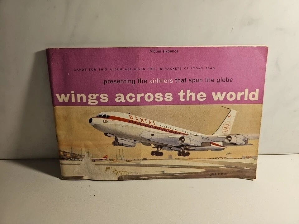 Lyon’s Tea - Wings Across The World - Full Set (FULL) in Album. Good Cond. - Image 1 of 4
