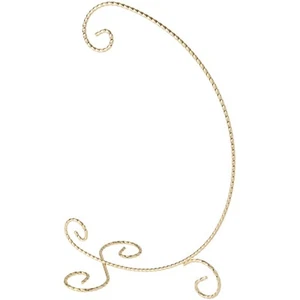 Bard's Gold-toned Ornament Stand, Large, 12" H x 5" W x 8" D - Picture 1 of 2