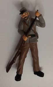 Confederate Soldiers American Civil War Army PVC Toy Model Figure 2.5" - RARE - Picture 1 of 2