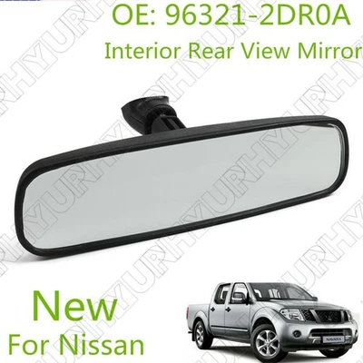 Interior Rear View Mirror  For Nissan Altima NV1500 Titan Frontier 96321 2DR0A - Image 1 of 4