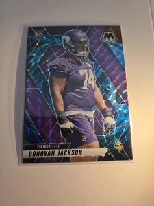 2025 Mosaic Genesis Donovan Jackson Minnesota Vikings RC Case Hit - Bild 1 von 2