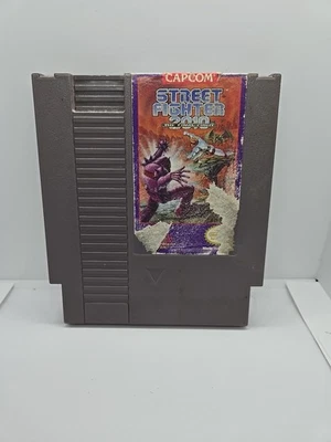 Винтажная видеоигра Street Fighter 2010 The Final Fight NES оригинальная Nintendo Capcom - Изображение 1 из 4