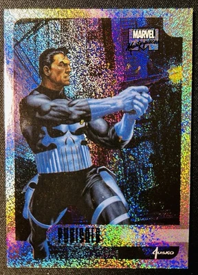 2016 Marvel Masterpieces PUNISHER Holofoil Base #9/17 Limited Edition Joe Jusko - Image 1 of 4